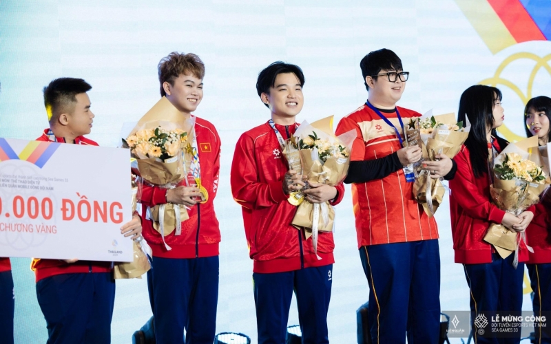 Esports nhận hơn 1 tỷ đồng tiền thưởng SEA Games