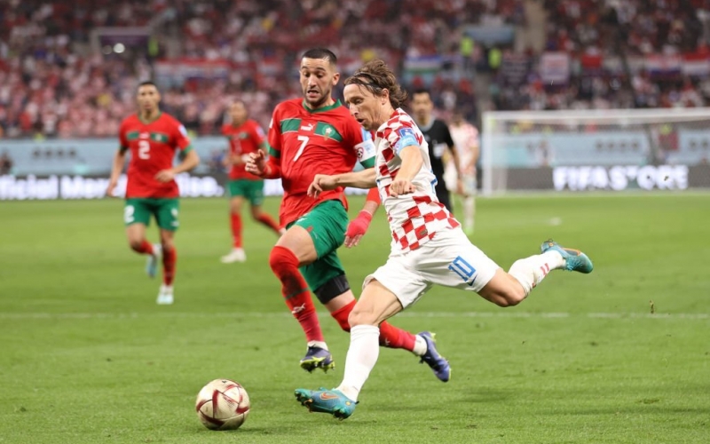 Video bàn thắng Croatia 2-1 Maroc: Cái kết đẹp cho Modric