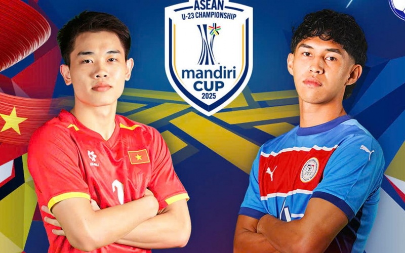 Trực tiếp U23 Việt Nam vs U23 Philippines,16h00 hôm nay 25/7