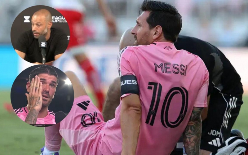 HLV Mascherano và Rodrigo De Paul lên tiếng về tình trạng chấn thương của Messi