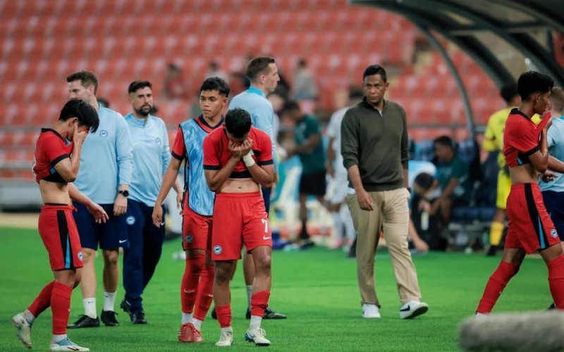 Truyền thông Singapore hoảng loạn vì trận thua khó tin trước U22 Timor-Leste