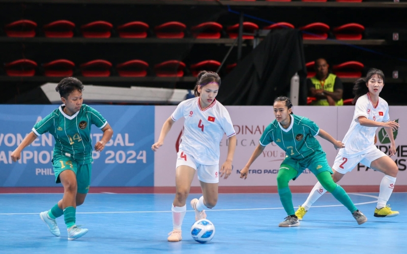 Trực tiếp futsal nữ Việt Nam 0-0 Philippines: Khởi đầu hấp dẫn