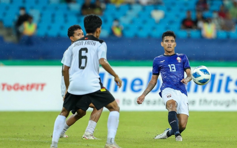 Trực tiếp Campuchia 0-0 Đông Timor: Chủ nhà bị từ chối bàn thắng