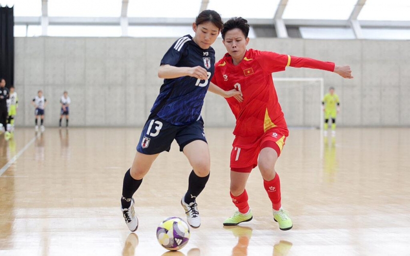Trực tiếp futsal nữ Việt Nam 0-1 Nhật Bản: Cố gắng gỡ hoà