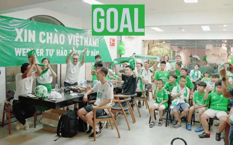 CLB Werder Bremen tổ chức xem bóng đá offline cùng NHM tại Việt Nam