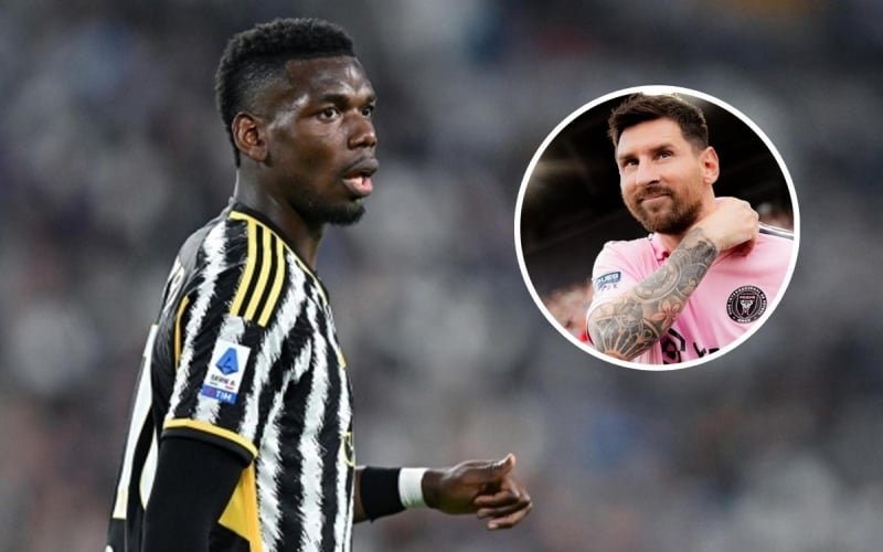 Paul Pogba sang Inter Miami với Lionel Messi?