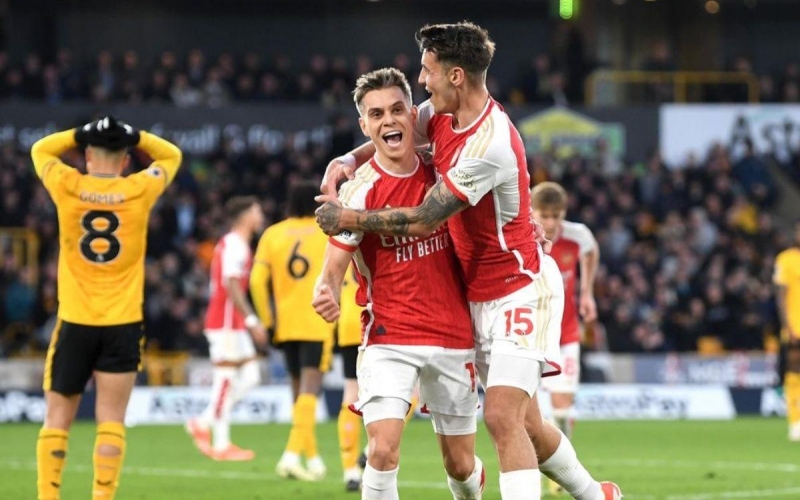 Trực tiếp Arsenal 0-0 Wolves: Havertz đá chính