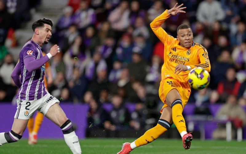 Mbappe lập hat-trick, Real Madrid thắng đậm Valladolid