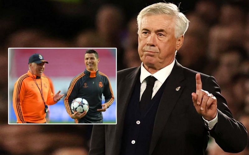 Carlo Ancelotti: 'Ronaldo là cầu thủ vĩ đại nhất lịch sử'