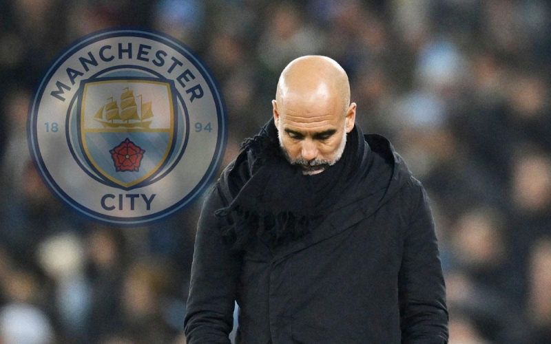 Pep Guardiola thừa nhận đang bất lực với Man City