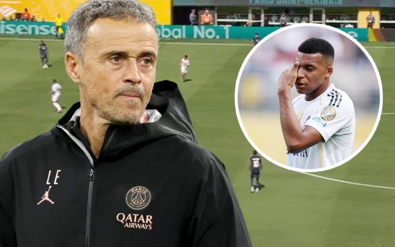 Luis Enrique: 'PSG mạnh hơn khi không có Mbappe'