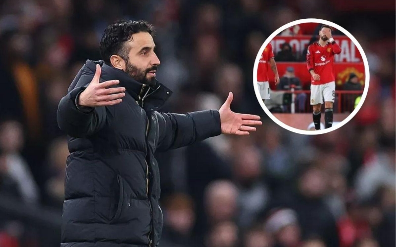 HLV Ruben Amorim: 'Tôi rất thất vọng và tức giận, chỉ vậy thôi'