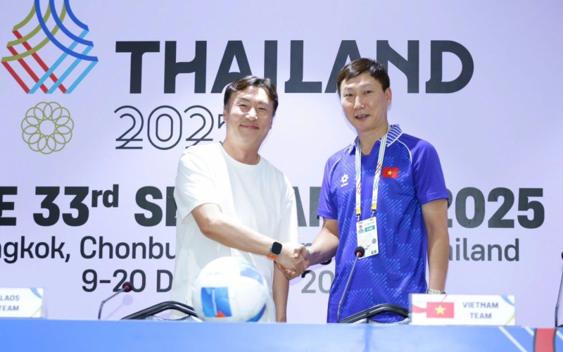 HLV Lào: 'Có vẻ U22 Malaysia mạnh hơn U22 Việt Nam'