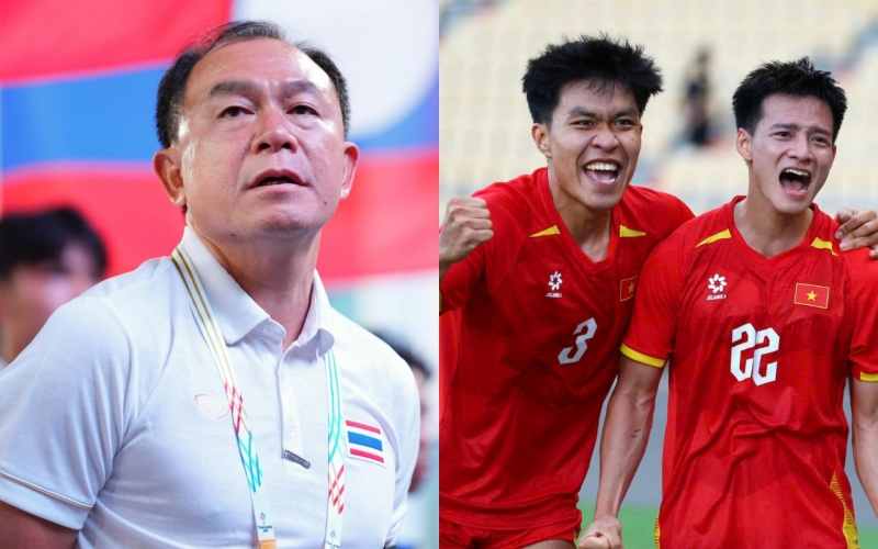 HLV Thái Lan chỉ thẳng sức mạnh của U22 Việt Nam ở SEA Games
