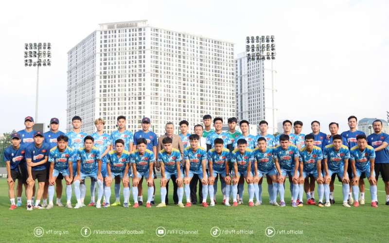 Sếp lớn VFF động viên U23 Việt Nam trước VCK U23 châu Á