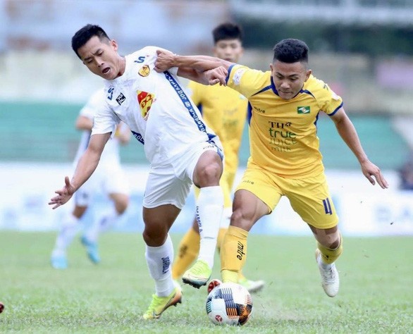 Trực tiếp SLNA 0-0 Quảng Nam: Nhập cuộc hứng khởi