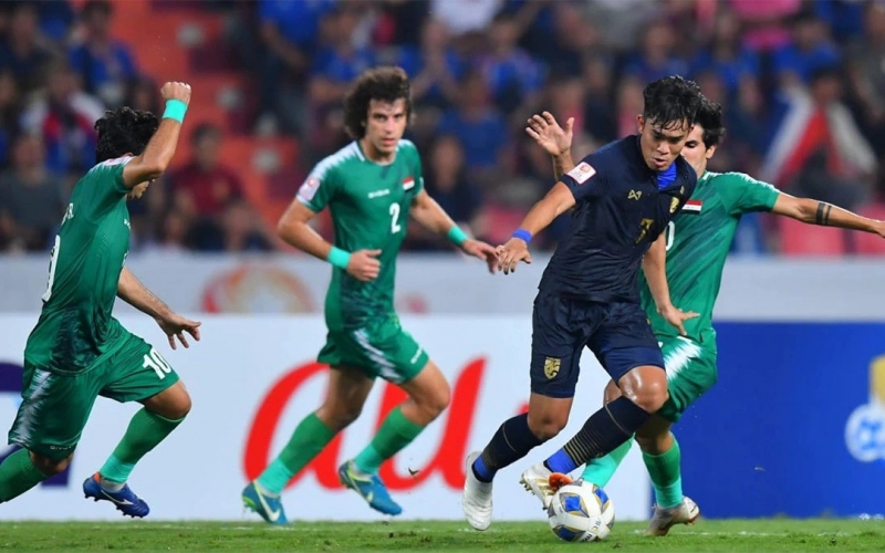 Trực tiếp U23 Thái Lan 0-0 U23 Iraq: Đôi công hấp dẫn