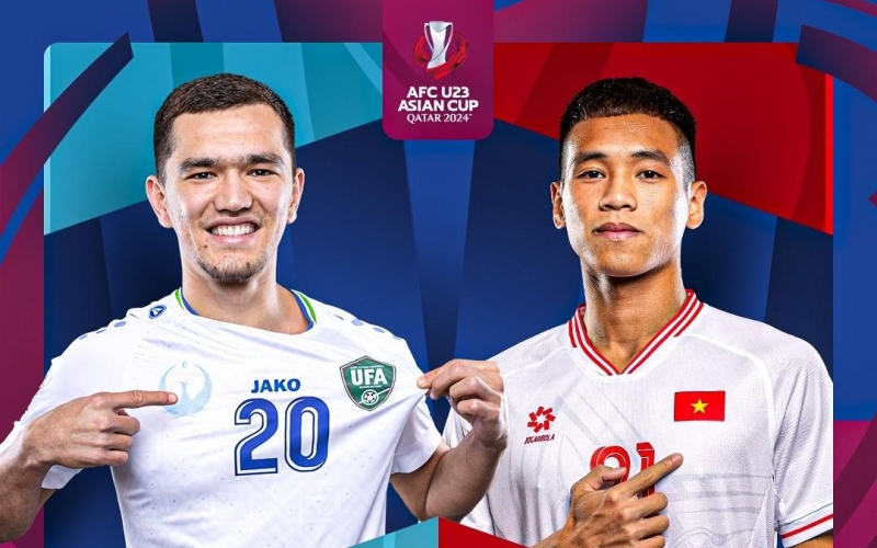 Trực tiếp U23 Việt Nam vs U23 Uzbekistan: Khuất Văn Khang dự bị