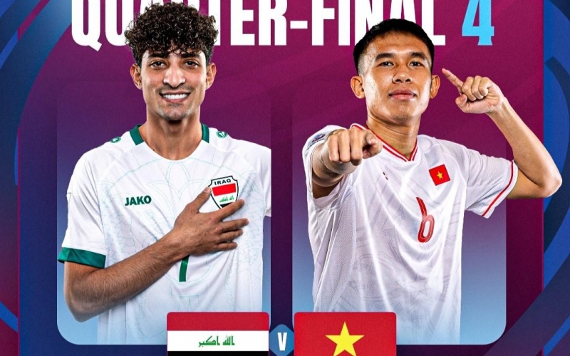Trực tiếp U23 Việt Nam vs U23 Iraq: Đã có đội hình