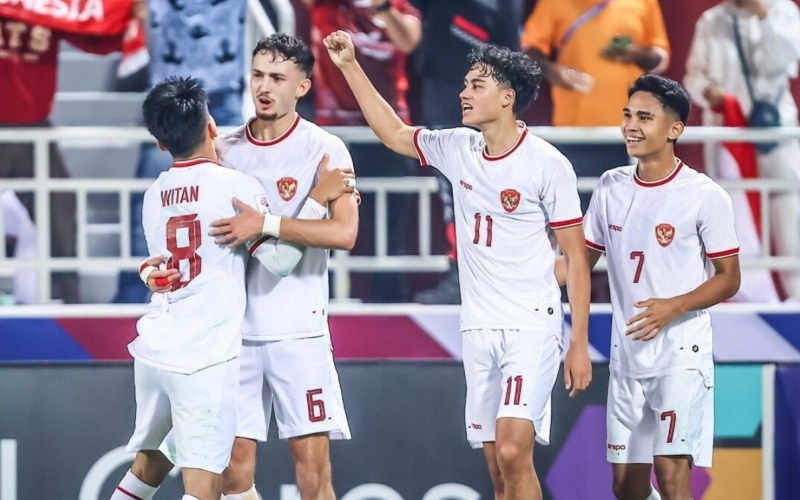 AFC kinh ngạc khi U23 Indonesia làm nên lịch sử trước Hàn Quốc