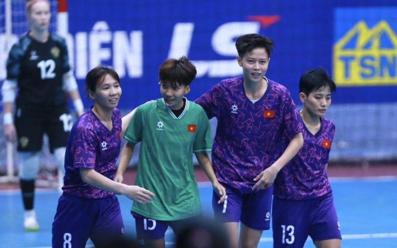 Trực tiếp futsal nữ Việt Nam vs Myanmar, 15h00 hôm nay 17/11