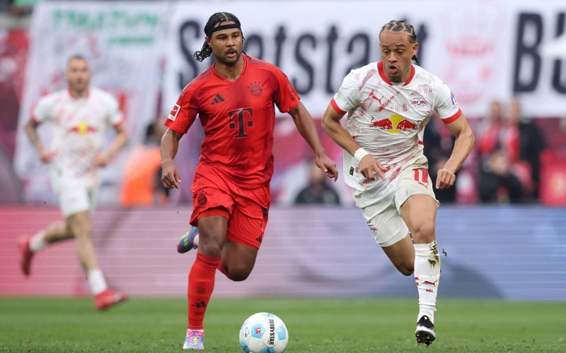Trực tiếp RB Leipzig 1-0 Bayern Munich: Bất ngờ xảy ra