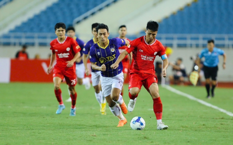 Trực tiếp Hà Nội FC 0-0 Thể Công Viettel: Cố gắng bám đuổi