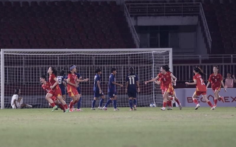 Trực tiếp U19 nữ Việt Nam 1-3 Thái Lan: Quá khó
