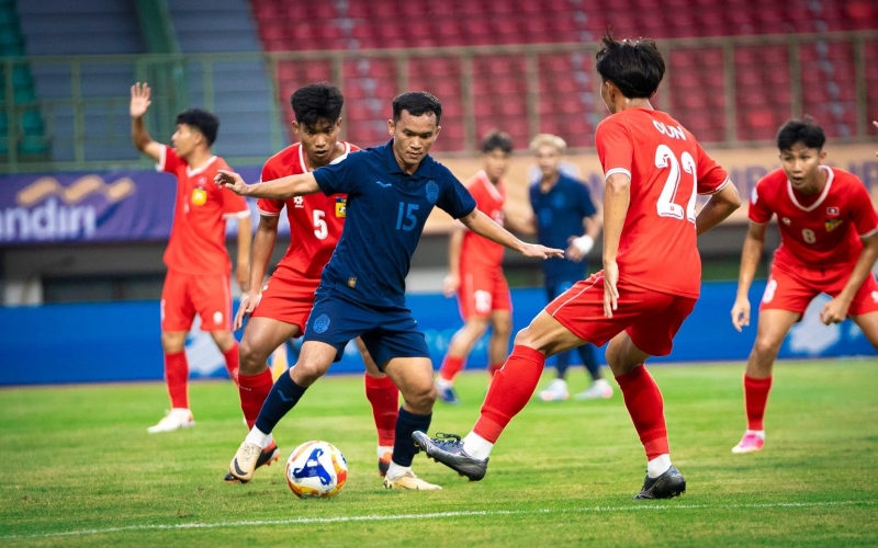 Bị Lào cầm hòa, U23 Campuchia phải quyết đấu với U23 Việt Nam
