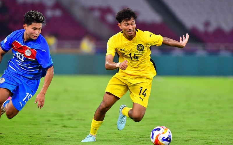 Trực tiếp U23 Brunei 0-4 U23 Malaysia: Quá áp đảo