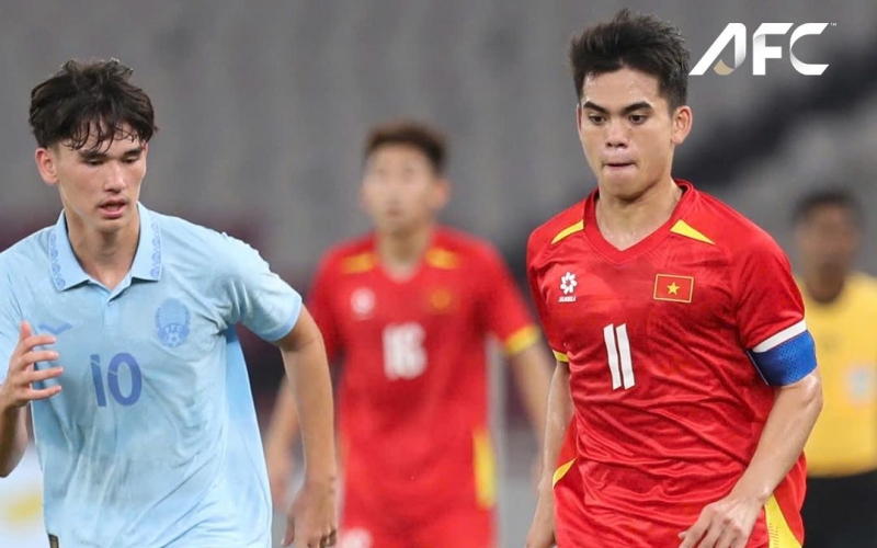 AFC thốt lên 1 điều sau khi U23 Việt Nam đánh bại Campuchia