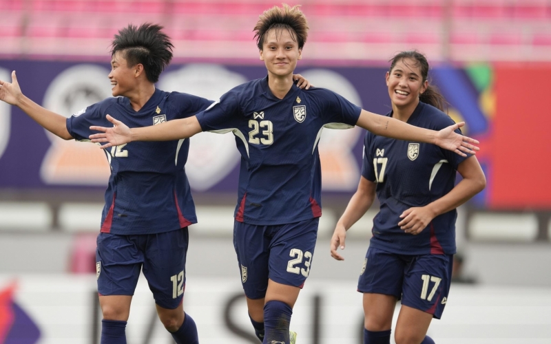 Trực tiếp nữ Thái Lan 5-0 nữ Indonesia: Vỡ trận