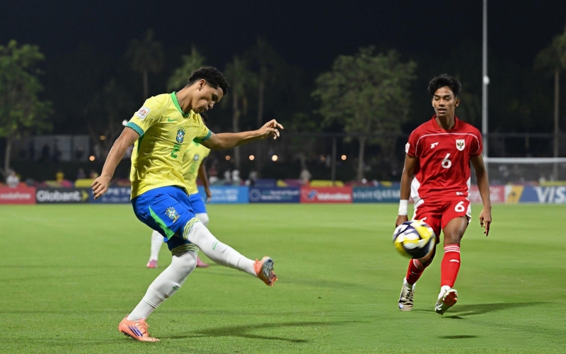 Thua đậm Brazil, Indonesia vẫn có thể đi tiếp ở World Cup