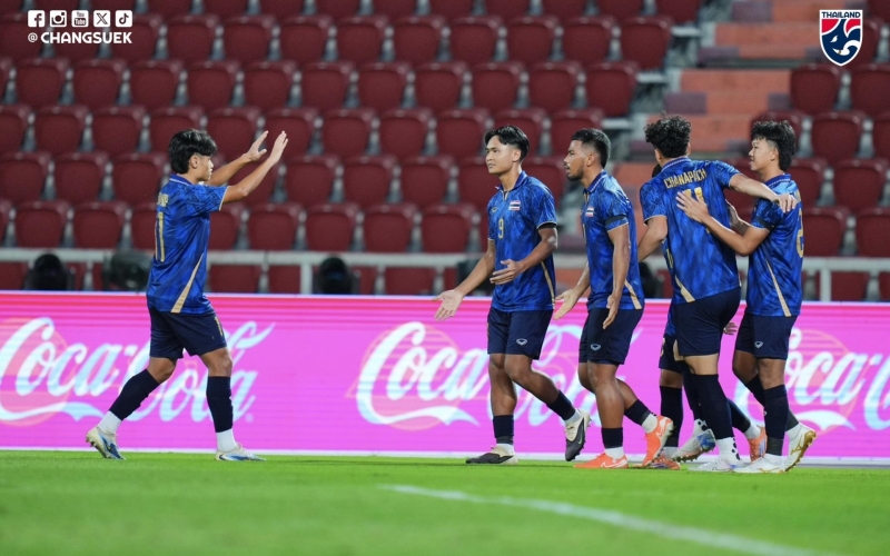 Trực tiếp U22 Thái Lan 1-0 U22 Malaysia: Mở tỷ số sớm