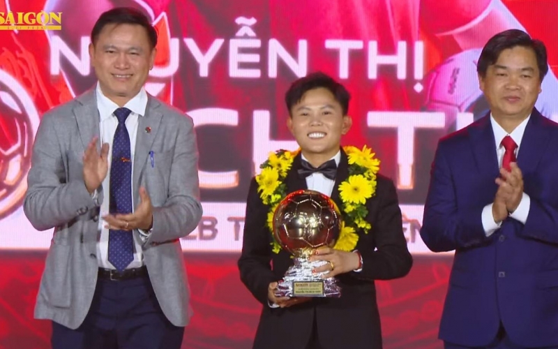 Trực tiếp Lễ trao giải Quả bóng vàng Việt Nam 2025: QBV nữ cho Bích Thùy