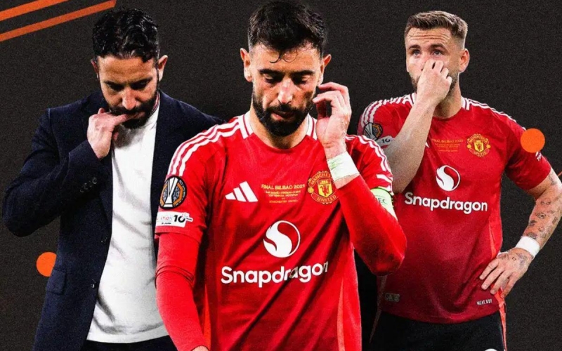 Những sai lầm của Amorim khiến MU mất chức vô địch Europa League