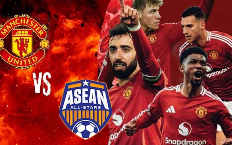 ASEAN All-Stars vs MU: Cuộc dạo chơi của nửa đỏ thành Man
