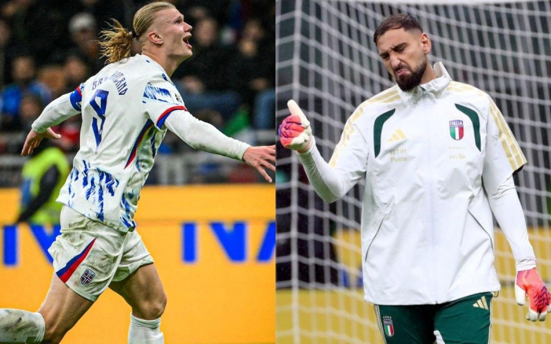 Donnarumma: 'Tuyển Ý đã ngừng chơi bóng ở hiệp 2 trước Na Uy'