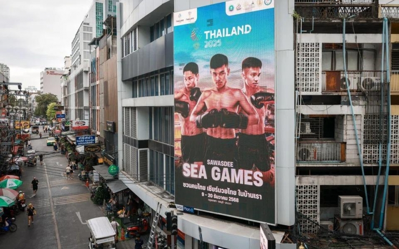 SEA Games 2025: Bangkok im ắng lạ thường trước thềm lễ khai mạc