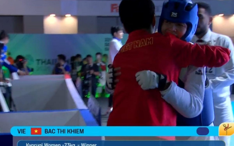 Việt Nam thắng áp đảo Philippines để đoạt HCV Taekwondo