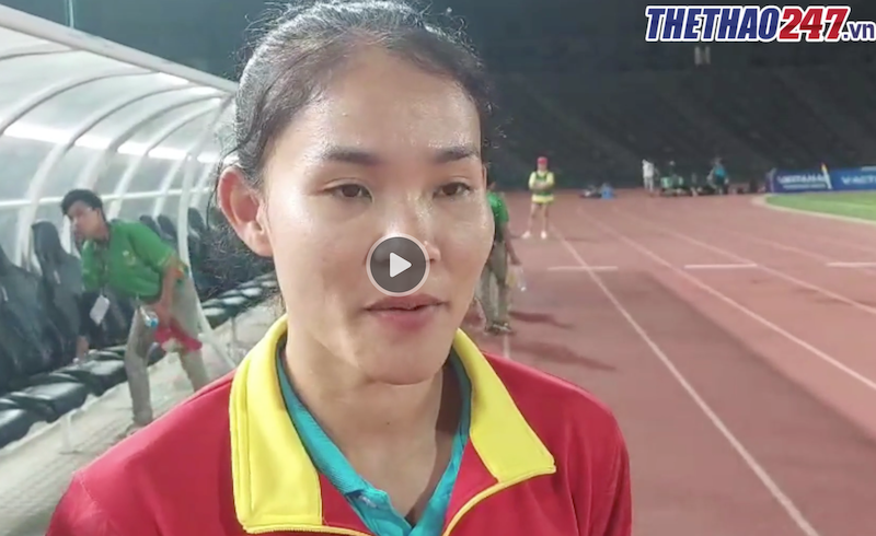 VIDEO: Chương Thị Kiều kiêu hãnh Lúc phái đẹp nước ta vô địch SEA Games 32