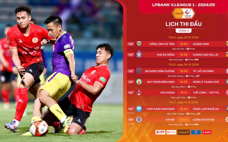 Vòng 4 V-League 2024/25: Gay cấn và khó lường!