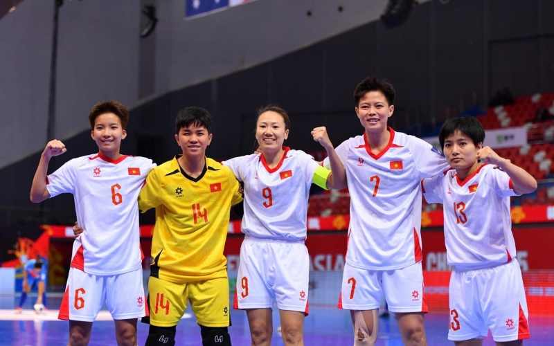 Trực tiếp futsal nữ Việt Nam vs Iran, 16h00 hôm nay 11/5