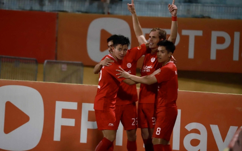 Trực tiếp Viettel 2-0 Hải Phòng: Nhân đôi cách biệt
