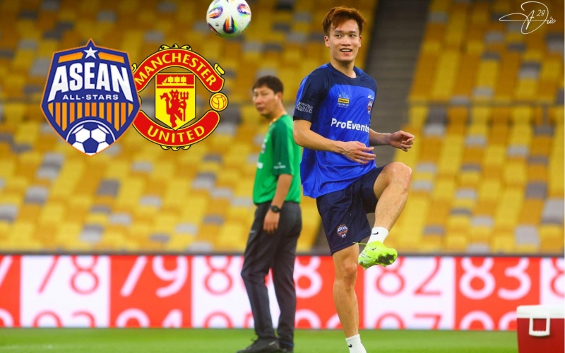 Hoàng Đức đá chính trận ASEAN All-Stars vs MU?