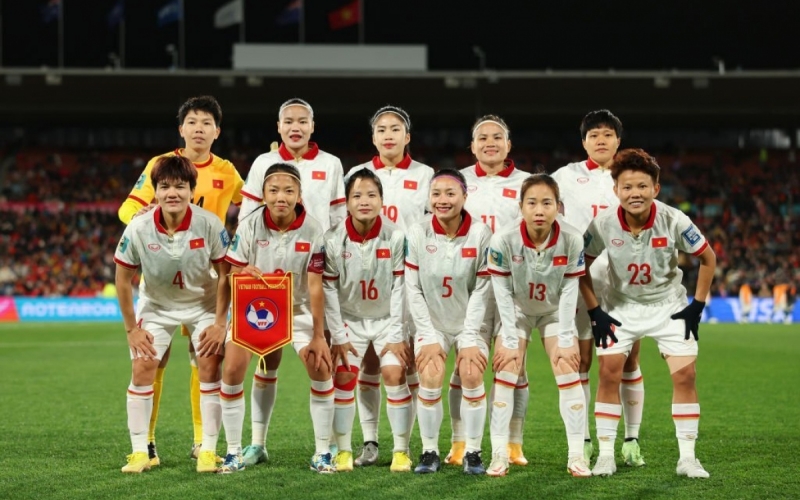 Việt Nam đứng cuối cùng trên BXH World Cup nữ 2023