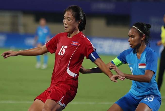 Triều Tiên đè bẹp đối thủ 17-0, giành vé đầu tiên vào tứ kết Asiad