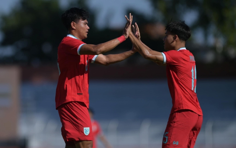 Phung phí cơ hội, U19 Thái Lan chỉ thắng 6-0 Brunei