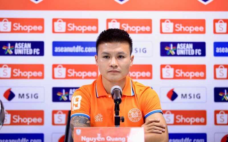 Quang Hải: 'CAHN sẽ mang Cúp vô địch về Việt Nam'