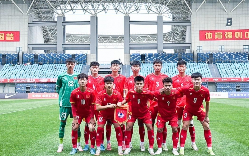 Trực tiếp U16 Việt Nam vs U16 Trung Quốc: Đã có đội hình